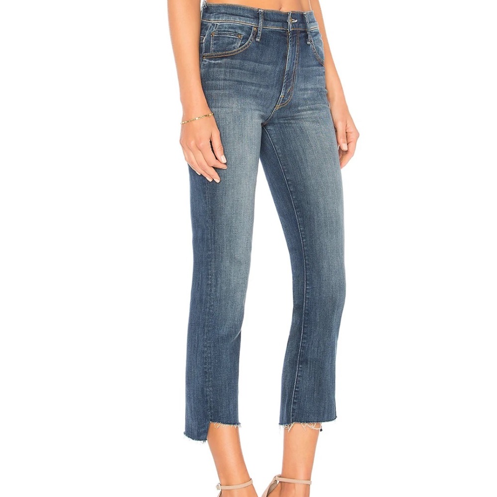 Mother Insider Crop Step Fray Not Rough Enough